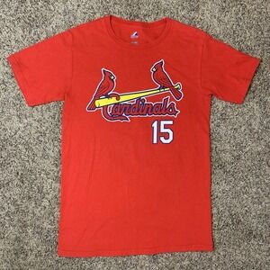 St. Louis Cardinals Shirt Mens Small Jon Jay MLB Baseball Logo Tee